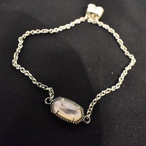 Kendra Scott Gold & Cream Stoned Bracelet